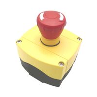 Allen-Bradley 800F1YP3HD Enclosed Half-Dome E-Stop Station