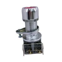 Allen-Bradley 800HAP6D1 Momentary Red Push Button