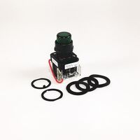 Allen-Bradley 800HCQRTH2G 30mm Green LED Push Button Pilot Light