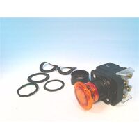 Allen-Bradley 800HFRXTQH2AA1 Illuminated Push-Pull Mushroom Head Pushbutton