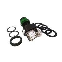 Allen-Bradley 800HCQR24G Green Pilot Light 30.5mm