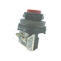 Allen-Bradley 800HBR6A Momentary Push Button Red Extended Head