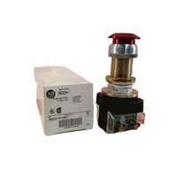 Allen-Bradley 800HFPX6A1 Red Mushroom Head Push Button