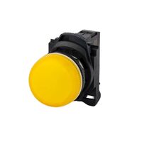 Allen-Bradley 800FPP5PN7W Illuminated Round Plastic Pilot Light Operator