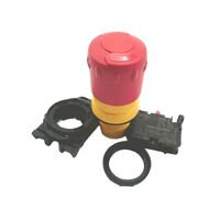Allen-Bradley 800FPMT34PX01 Push-Pull Twist-to-Release Mushroom Operator