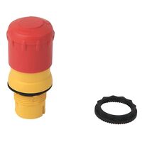 Allen-Bradley 800FPMT34PX01 Push-Pull Twist-to-Release Mushroom Operator