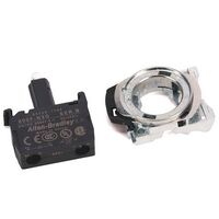 Allen-Bradley 800FPN3WX10 Power Module with Contact Blocks and Latch