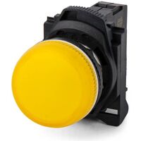 Allen-Bradley 800FPP5PN7W Illuminated Round Plastic Pilot Light Operator