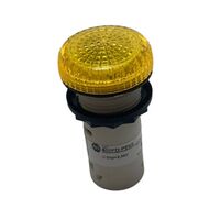 Allen-Bradley 800FDP5N5 Yellow LED Pilot Light Device 120V AC