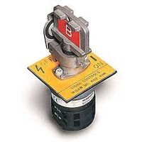 Allen-Bradley 440TMRPSE10AD Trapped Key Interlock Rotary Switch Panel Mounted