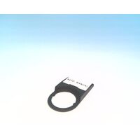 Allen-Bradley Legend Plate 800F12WE286 Auto-Manual White with Black Text