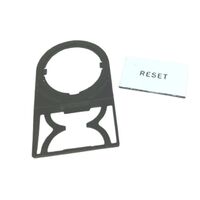 Allen-Bradley 800F12WE186 Pushbutton Accessory Plate and Frame