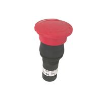 Allen-Bradley 800FDMT44X01 Red Mushroom Push Button