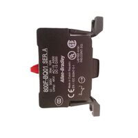 Allen-Bradley 800FBQ01 Contact Block 22mm Spring Clamp Base Mount
