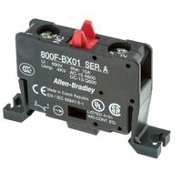 Allen-Bradley 800FBX01 Contact Block 22mm Base Mount 10 Amp