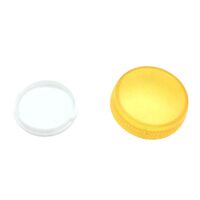 Allen-Bradley 800FAP5 Yellow Illuminated Color Lens Cap for Pilot Light 22mm