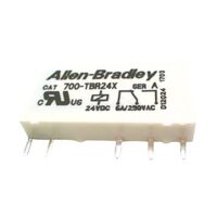 Allen-Bradley 700TBR24X 24 VDC SPDT Relay with Gold Plated Contacts