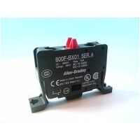 Allen-Bradley 800FBX01 Contact Block 22mm Base Mount 10 Amp
