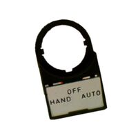 Allen-Bradley 800F12WE128 Legend Plate for Push Button