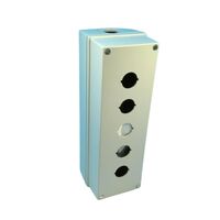 Allen-Bradley 800F5MM Die Cast Metal Enclosure with 5 Holes