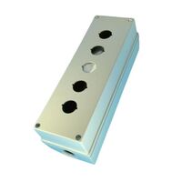 Allen-Bradley 800F5MM Die Cast Metal Enclosure with 5 Holes