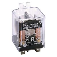 Allen-Bradley 700HHF62A2 Power Relay 240 VAC DPDT
