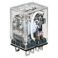 Allen-Bradley 700HF32Z2434 8 Blade 10 Amp 24 VDC 2 Pole Double-Throw Relay