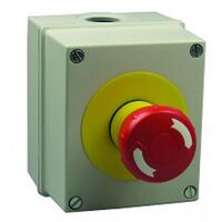 Allen-Bradley 800F1MM4 1-Hole Metal Enclosure E-Stop Station