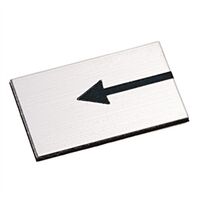 Allen-Bradley 800F18AE100 Legend Plate Snap-In Aluminum