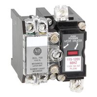 Allen-Bradley 700PLL11A1 Mechanical Latch AC Operated 10 Amp