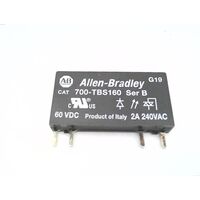 Allen-Bradley 700TBS160 Solid State Relay 2 Amp 60 VDC 240 VAC