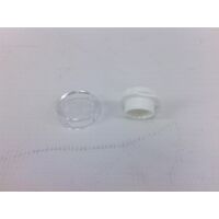 Allen-Bradley 800BALA7 White Round 16mm Push-Button Lens Cap
