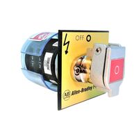 Allen-Bradley 440TMRPSE110O Trapped Key Interlock Rotary Switch Panel Mounted