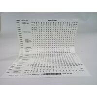 Allen-Bradley Label Card 4600619101