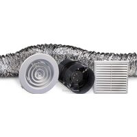 In-Line Fan Kit | 150mm Axial Fan | 6m Duct & Grilles | by Fantech