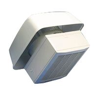Weather Cap for HV-230 | Durable Plastic | Bird Wire Mesh Included | Vertical Exhaust Compatible | by Fantech