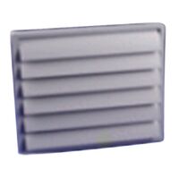 External Grille Backdraft Shutter | Airstream-Operated | Minimal Pressure Drop | Steel Material | by Fantech