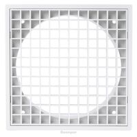 Egg Crate Grille Plastic 100mm | Durable Plastic | White Finish | Effective Air Distribution | by Fantech
