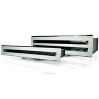 Internal Plaster Mount Ceiling Grille | 125mm Size | White Finish | Air Inlet & Outlet | by Fantech