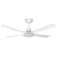 Scud Ceiling Fan DC Motor 48inch | 3 ABS Blades | Tri-colour LED | Low Noise Operation | by Fantech