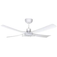 48 Inch DC Ceiling Fan | 4 ABS Blades & Tri-Colour LED | Low Noise Operation | by Fantech