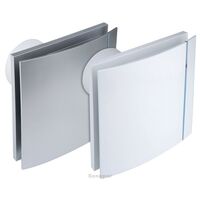 Silent Design Wall Fan 100mm | Advanced Vibration Absorbing | Wall or Ceiling Mountable | Standard White | by Fantech
