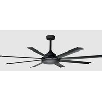 Atmos DC Ceiling Fan Blade Kit | 92 Inch Length | Black Finish | Compatible with Atmos Fans | @Each by Fantech