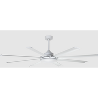 92 Inch DC Ceiling Fan Kit | Energy-Efficient DC Motor | White Finish | by Fantech