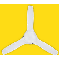 Flair DC Ceiling Fan | 3 ABS Blades | 50 Inch White | High Quality DC Motor | by Fantech
