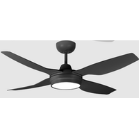 Quinton DC Ceiling Fan | 4 ABS Blades | Low Noise Operation | Exceptional Air Circulation | @Each by Fantech