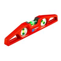 Die-Cast 40cm Magnetic Spirit Level | 2 Vials & Neodymium Magnets | High Accuracy | by Promac