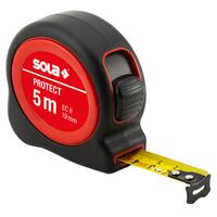 Protect PE 8m Short Tape Measure | 25mm Blade | Class II Accuracy | Matt Lacquered Yellow | by Promac