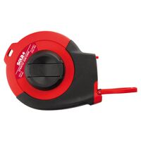 30m Steel Tape Measure | EC Class I Accuracy | Durable & Retractable | Matt Lacquered Surface | by Promac