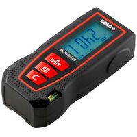Metron Laser Distance Meter | 0.05 to 20m Range | 4 Measurement Functions | Ergonomic Design | by Promac